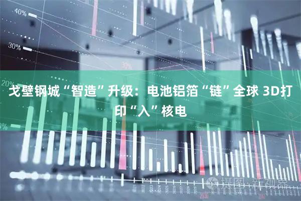 戈壁钢城“智造”升级：电池铝箔“链”全球 3D打印“入”核电